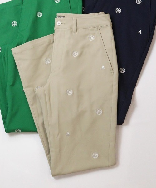 archivio(アルチビオ)の「<MENS>ロゴ刺繍パンツ(その他パンツ・メンズ・グリーン/ネイビー/ベージュ・M/L/LL)」の2枚目の写真