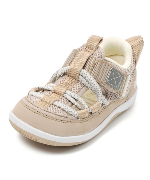 IFME(イフミー)の「BABY|IFME 両ベルトウォーターシューズ(サンダル・キッズ・ベージュ/ネイビー/グリーン/ピンク・12.0cm/12.5cm/13.0cm/13.5cm/14.0cm/14.5cm/15.0cm)」の6枚目の写真