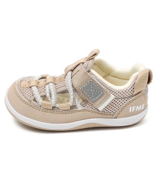 IFME(イフミー)の「BABY|IFME 両ベルトウォーターシューズ(サンダル・キッズ・ベージュ/ネイビー/グリーン/ピンク・12.0cm/12.5cm/13.0cm/13.5cm/14.0cm/14.5cm/15.0cm)」の7枚目の写真