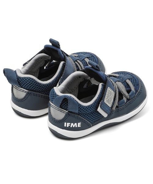 IFME(イフミー)の「BABY|IFME 両ベルトウォーターシューズ(サンダル・キッズ・ベージュ/ネイビー/グリーン/ピンク・12.0cm/12.5cm/13.0cm/13.5cm/14.0cm/14.5cm/15.0cm)」の12枚目の写真