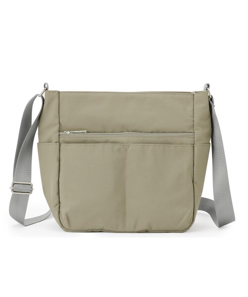 SHOO・LA・RUE(シューラルー)の「【撥水】10ポケットスクエアショルダーバッグ(ショルダーバッグ・レディース・グレー/アイボリー/ブラック/ライトブルー/イエロー・00)」の16枚目の写真