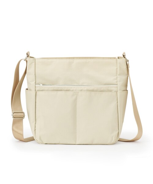 SHOO・LA・RUE(シューラルー)の「【撥水】10ポケットスクエアショルダーバッグ(ショルダーバッグ・レディース・グレー/アイボリー/ブラック/ライトブルー/イエロー・00)」の20枚目の写真