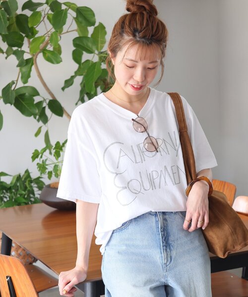 THE DAY ON THE BEACH】カットオフTシャツ（Tシャツ／カットソー