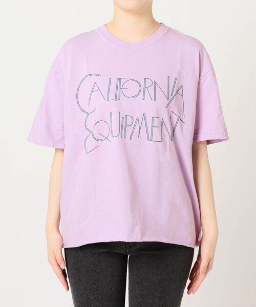 THE DAY ON THE BEACH（ザデイオンザビーチ）の「【THE DAY ON THE BEACH】カットオフTシャツ（Tシャツ/カットソー・レディース・ホワイト/グレー/ダークパープル/ブラック系その他/マルーン・FREE）」の20枚目の写真