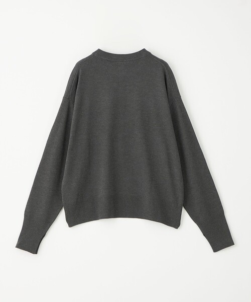 CITEN（シテン）の「＜CITEN＞エッセンシャルプレーンニット（ニット/セーター・レディース・ライトグレー/ライム/ダークグレー/ロイヤルブルー・FREE）」の14枚目の写真