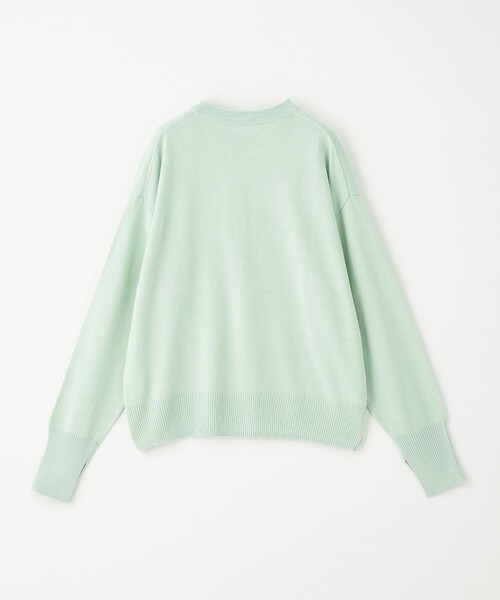 CITEN（シテン）の「＜CITEN＞エッセンシャルプレーンニット（ニット/セーター・レディース・ライトグレー/ライム/ダークグレー/ロイヤルブルー・FREE）」の10枚目の写真