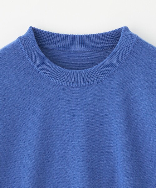 CITEN（シテン）の「＜CITEN＞エッセンシャルプレーンニット（ニット/セーター・レディース・ライトグレー/ライム/ダークグレー/ロイヤルブルー・FREE）」の6枚目の写真