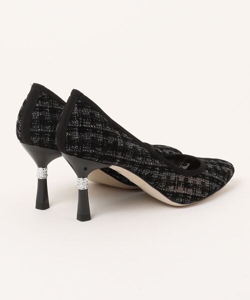 JILL STUART（ジルスチュアート）の「ポインテッドトゥチュールパンプス（パンプス・レディース・ブラック系その他2/ピンク・22.5cm/24.5cm/23.0cm/24.0cm/23.5cm）」の3枚目の写真