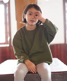 Catchup（ケチャップ）の「【Catchup】ラウンドヘムスウェットトップス（Tシャツ/カットソー）」