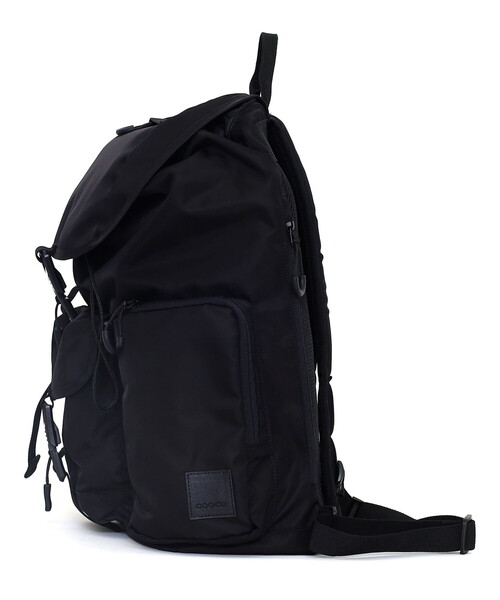 COOCO(クーコ)の「フロント3ポケットフラップBACKPACK/A4対応(バックパック/リュック・レディース・ブラウン/ブラック/グレー・FREE)」の9枚目の写真