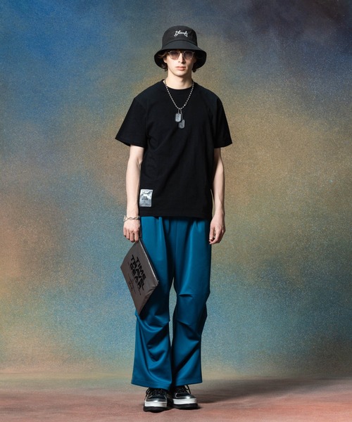 glamb（グラム）の「TIME TRAVELER Jersey Pants (GEAR 007) / タイムトラベラージャージパンツ（その他パンツ・メンズ・ブルー/ブラック/パープル・M/L/S）」の13枚目の写真