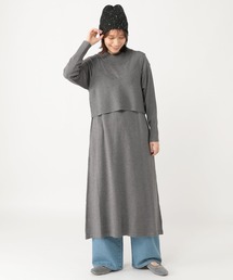 12ゲージニットセットワンピース