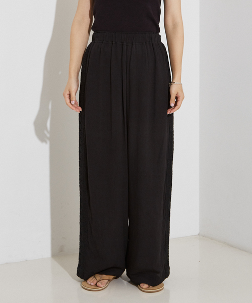 NOMINE(ノミネ)の「【WEB限定】コットン レース パンツ(その他パンツ・レディース・ブラック/オフホワイト・フリー)」の14枚目の写真