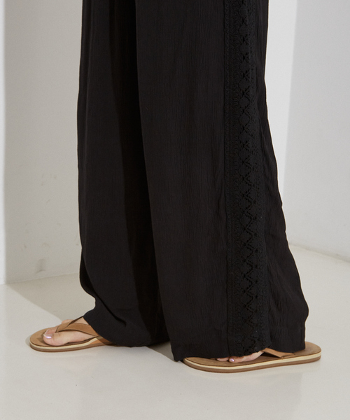 NOMINE(ノミネ)の「【WEB限定】コットン レース パンツ(その他パンツ・レディース・ブラック/オフホワイト・フリー)」の19枚目の写真