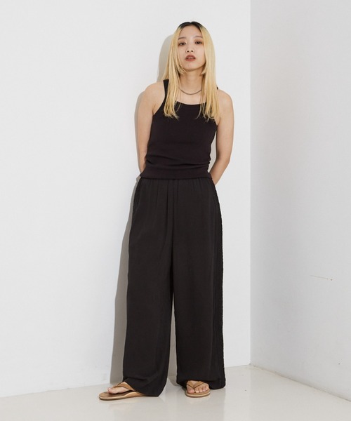NOMINE(ノミネ)の「【WEB限定】コットン レース パンツ(その他パンツ・レディース・ブラック/オフホワイト・フリー)」の10枚目の写真