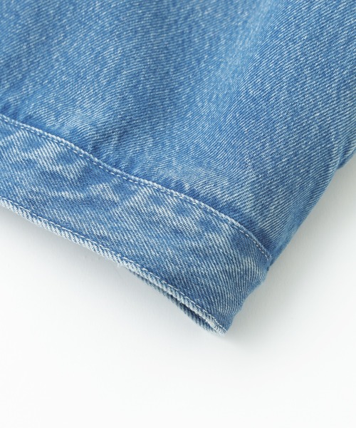 ROSE BUD（ローズバッド）の「(GENE HEAVENS)タックスリーブデニムジャケット（デニムジャケット・レディース・ブラック/ブルー・ONE SIZE）」の11枚目の写真