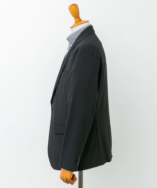 URBAN RESEARCH DOORS（アーバンリサーチドアーズ）の「『イージーケア』LIFE STYLE TAILOR　4WAYストレッチポリエステルジャケット（スーツジャケット・メンズ・グレー/ネイビー/ベージュ・SMALL/MEDIUM/LARGE/X-LARGE）」の9枚目の写真