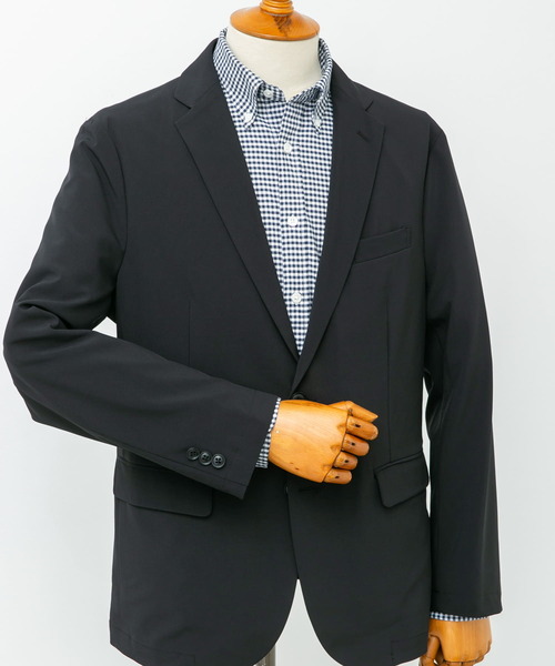 URBAN RESEARCH DOORS（アーバンリサーチドアーズ）の「『イージーケア』LIFE STYLE TAILOR　4WAYストレッチポリエステルジャケット（スーツジャケット・メンズ・グレー/ネイビー/ベージュ・SMALL/MEDIUM/LARGE/X-LARGE）」の13枚目の写真