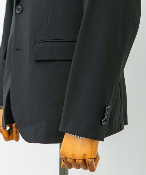 URBAN RESEARCH DOORS（アーバンリサーチドアーズ）の「『イージーケア』LIFE STYLE TAILOR　4WAYストレッチポリエステルジャケット（スーツジャケット・メンズ・グレー/ネイビー/ベージュ・SMALL/MEDIUM/LARGE/X-LARGE）」の14枚目の写真