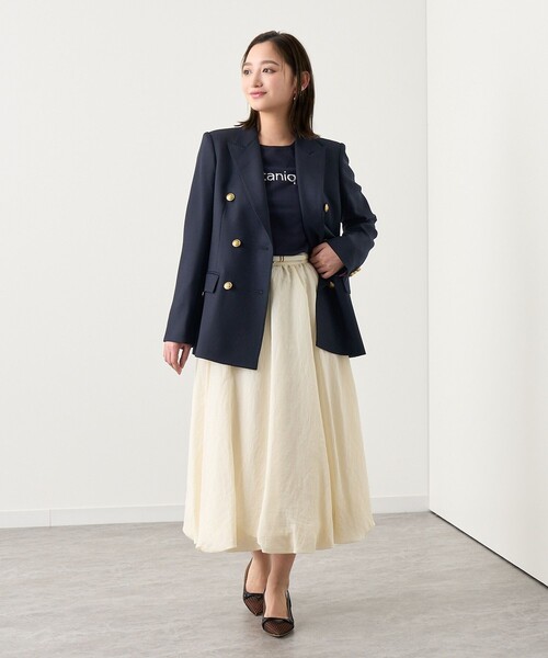 ウールオックスダブルジャケット（その他アウター）｜ANAYI（アナイ