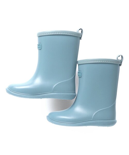 BRANSHES（ブランシェス）の「ワッペン付きレインブーツ（レインシューズ・キッズ・ブラウン/ピンク/ブルーグレー・15.0cm/16.0cm/17.0cm/18.0cm/14.0cm/19.0cm/21.0cm/20.0cm）」の4枚目の写真