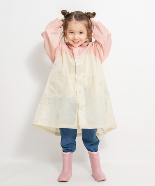 BRANSHES（ブランシェス）の「ワッペン付きレインブーツ（レインシューズ・キッズ・ブラウン/ピンク/ブルーグレー・15.0cm/16.0cm/17.0cm/18.0cm/14.0cm/19.0cm/21.0cm/20.0cm）」の19枚目の写真