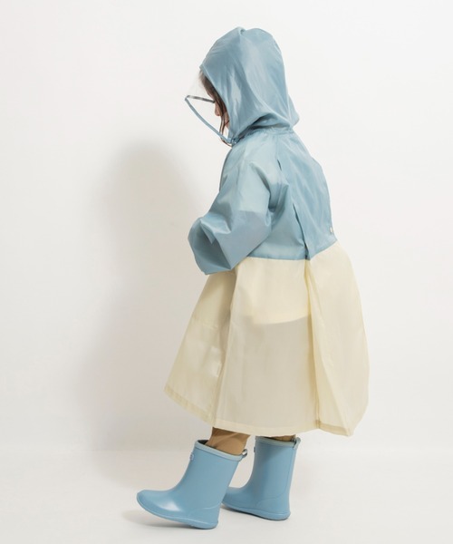 BRANSHES（ブランシェス）の「ワッペン付きレインブーツ（レインシューズ・キッズ・ブラウン/ピンク/ブルーグレー・15.0cm/16.0cm/17.0cm/18.0cm/14.0cm/19.0cm/21.0cm/20.0cm）」の21枚目の写真