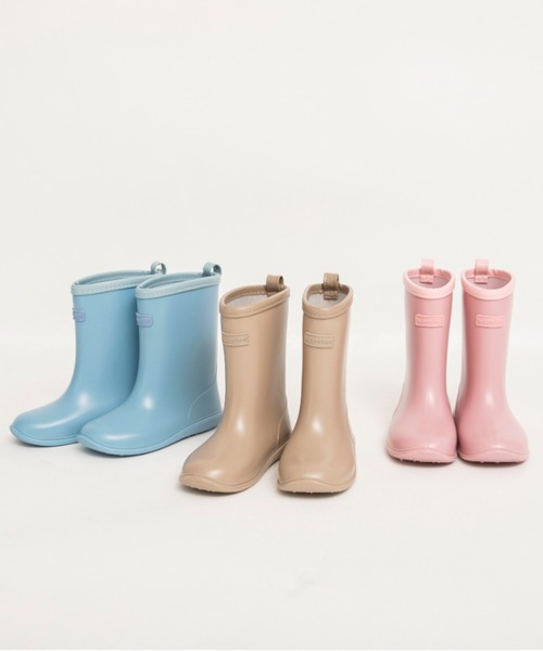 BRANSHES（ブランシェス）の「ワッペン付きレインブーツ（レインシューズ・キッズ・ブラウン/ピンク/ブルーグレー・15.0cm/16.0cm/17.0cm/18.0cm/14.0cm/19.0cm/21.0cm/20.0cm）」の18枚目の写真