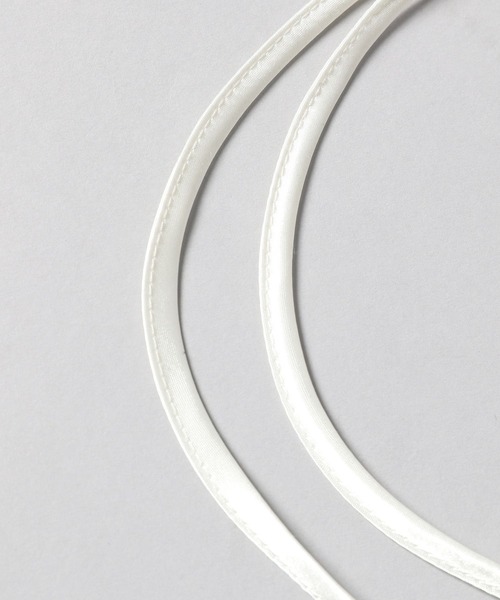 A part by（アパートバイ）の「フラワーシシュウマルチスカーフ（バンダナ/スカーフ・レディース・アイボリー/ブラック・FREE）」の14枚目の写真