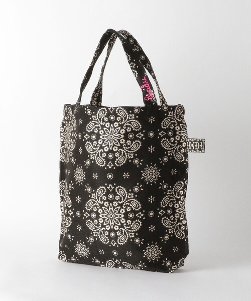 BINDU（ビンドゥー）の「＜BINDU＞ジャカード バッグ（ショルダーバッグ・レディース・ブラック/ライトグレー/ダークグレー・FREE）」の19枚目の写真
