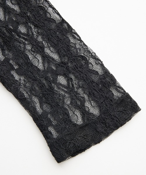LACE L/S TOP（Tシャツ/カットソー）｜X-girl（エックスガール