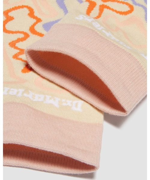 Dr. Martens（ドクターマーチン）の「Dr. Martens/ドクターマーチン サウンドウェーブ ソックス 40988961（ソックス/靴下・レディース・クリーム・S/M）」の4枚目の写真