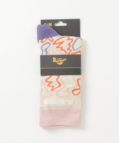 Dr. Martens（ドクターマーチン）の「Dr. Martens/ドクターマーチン サウンドウェーブ ソックス 40988961（ソックス/靴下・レディース・クリーム・S/M）」の5枚目の写真
