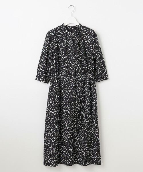 J.PRESS(ジェイプレス)の「【洗える】スパンローンフラワープリント ワンピース(ワンピース・レディース・アイボリー系5/ネイビー系5・T15/T13)」の11枚目の写真
