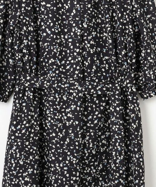 J.PRESS(ジェイプレス)の「【洗える】スパンローンフラワープリント ワンピース(ワンピース・レディース・アイボリー系5/ネイビー系5・T15/T13)」の15枚目の写真