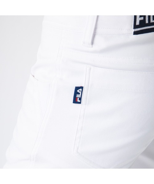 FILA GOLF(フィラゴルフ )の「FILA GOLF/フィラ ゴルフ ゴルフウェア ストレッチ 撥水 吸汗速乾 9分丈 クロップドパンツ ロングパンツ(その他パンツ・レディース・カーキ/ホワイト/ネイビー/ブラック/ライトグレー・LL/L/M)」の13枚目の写真