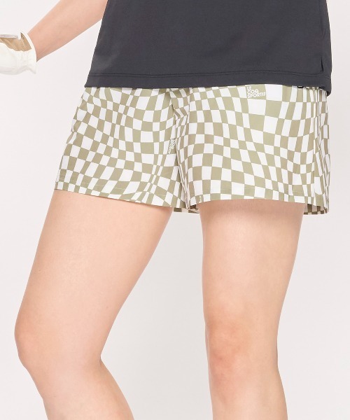 le coq sportif GOLF(ルコックスポルティフゴルフ)の「ショートパンツ(その他パンツ・レディース・ネイビー/グレー系1/ブラック/カーキ/グレー・S/M/L/XL)」の4枚目の写真