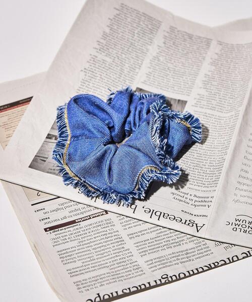 デニムリメイク☆アメリカンカントリーシュシュ✨