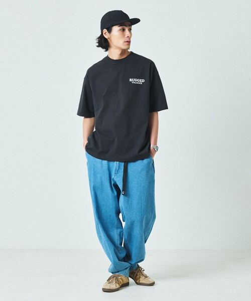 大福 サークルT刺繍 スコッティキャメロン ストレッチモックネック