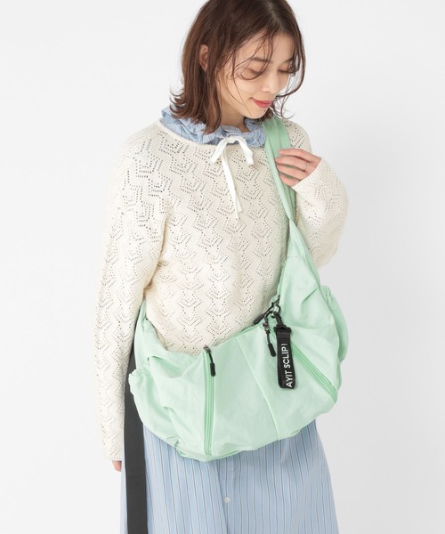 studio CLIP（スタディオクリップ）の「【人間工学に基づいて考えた！】からだよろこぶナイロンショルダー（ショルダーバッグ・レディース・ベージュ/ブラック/ブラウン/ライトグリーン・FREE）」の6枚目の写真