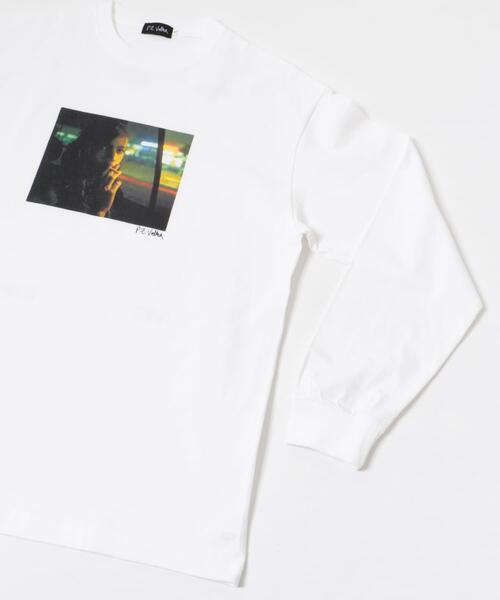 URBAN RESEARCH（アーバンリサーチ）の「BLANKMAG　NIGHT photo L/S Tee（Tシャツ/カットソー・メンズ・ホワイト/ブラック・LARGE/MEDIUM/X-LARGE）」の4枚目の写真