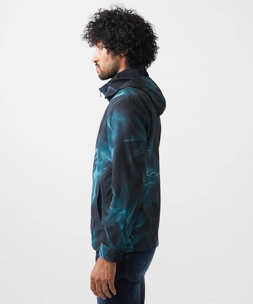 MICHEL KLEIN HOMME (ミッシェルクランオム)の「スモーク柄メッシュパーカーブルゾン(ブルゾン・メンズ・ブラック・MEDIUM/LARGE/X-LARGE)」の16枚目の写真