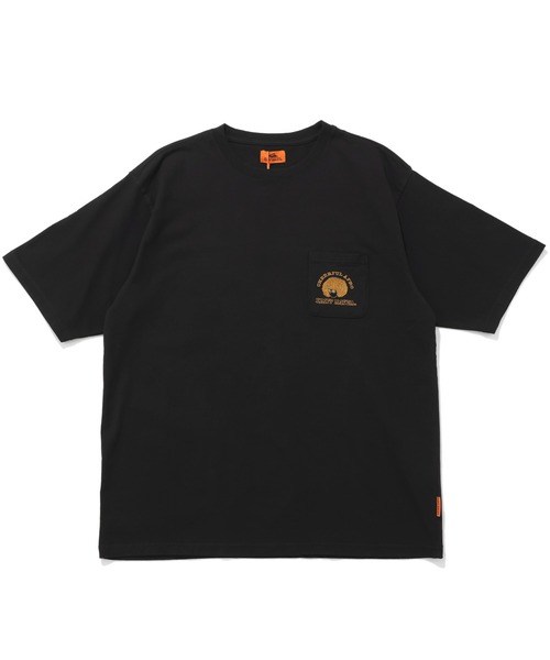KRIFF MAYER（クリフメイヤー）の「アフロくんT(団子)（Tシャツ/カットソー・メンズ・マスタード/セージグリーン/オフホワイト/ブラック/パープル・MEDIUM/LARGE/X-LARGE）」の20枚目の写真