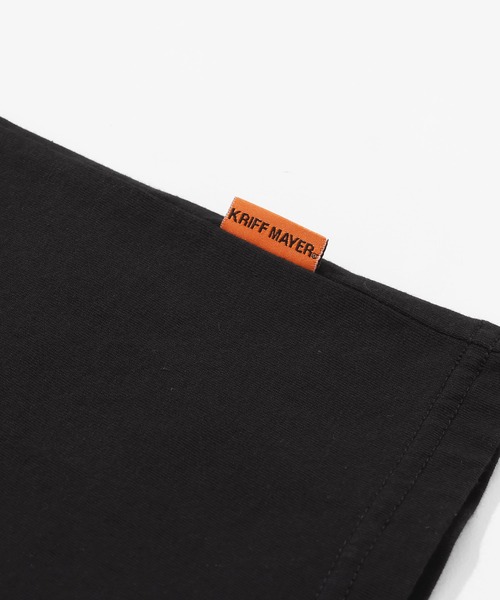 KRIFF MAYER（クリフメイヤー）の「アフロくんT(団子)（Tシャツ/カットソー・メンズ・マスタード/セージグリーン/オフホワイト/ブラック/パープル・MEDIUM/LARGE/X-LARGE）」の14枚目の写真