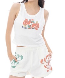 タンクトップ ノースリーブ 「RVCA/ルーカ」25SS「LAURYN ALVAREZ」 LAURYN FLOW TANK/コラボタンクトップ レディ RVCA タンクトップ ノースリーブ 「RVCA/ルーカ」25SS「LAURYN