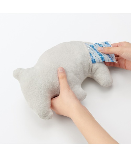 無印良品(ムジルシリョウヒン)の「ポケット付き 動物クッション(バク) 25.5×16.5cm(クッション/クッションカバー・メンズ・その他・FREE)」の5枚目の写真