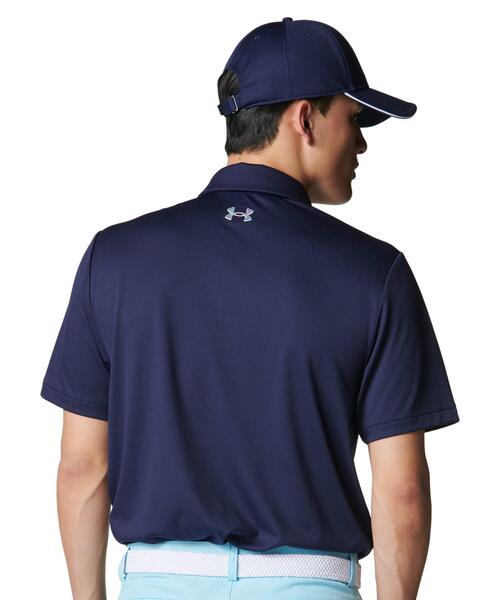 UNDER ARMOUR(アンダーアーマー)の「UAアーマードライ ポロ(ゴルフ/メンズ)(ポロシャツ・メンズ・ネイビー・3XL/L/M/2XL/S/XL)」の2枚目の写真