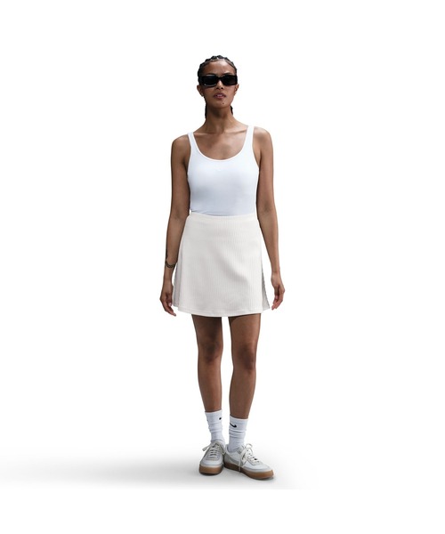 NIKE（ナイキ）の「NIKE/ナイキ WS NSW チル ニットスカート RIB MINI（スカート・レディース・ブラック/ホワイト・M/L/S/XL/XS）」の12枚目の写真