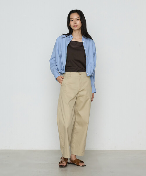 COMME CA(コムサ)の「アルビ二スタスムース キャミソール(キャミソール・レディース・ホワイト/ブラック/ダークブラウン/ライトグレー・9号/11号)」の16枚目の写真