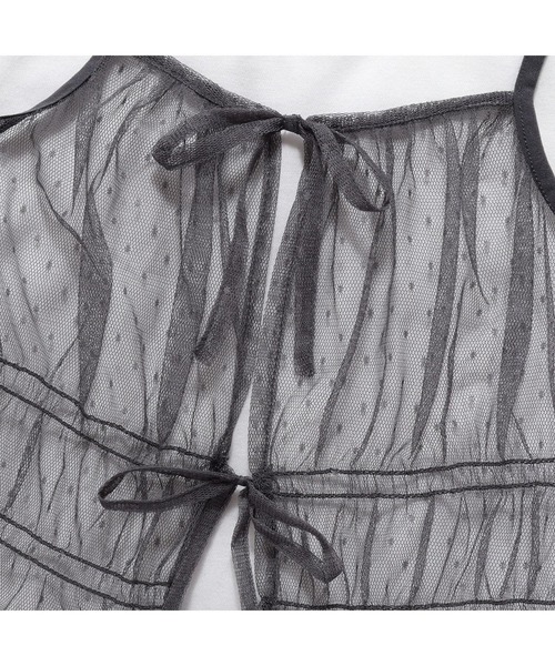 JENNI love（ジェニィラブ）の「チュールビスチェ＋ロゴTシャツセット（Tシャツ/カットソー・キッズ・ブラック/オフホワイト・130cm/140cm/150cm/160cm）」の17枚目の写真